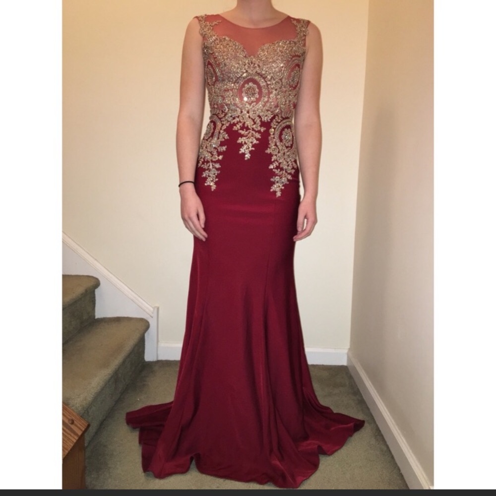 Elegant prom dress